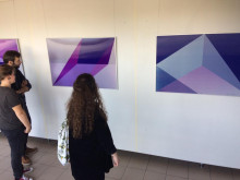 dr hab. prof. AHE Elżbiety Gawlikowskiej-Łabęckiej z wystawą w ASP w Łodzi