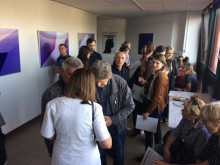 dr hab. prof. AHE Elżbiety Gawlikowskiej-Łabęckiej z wystawą w ASP w Łodzi