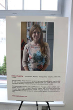 Absolwentak kierunku grafika z wystawą na ul. Piotrkowskiej