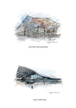 Absolwentak kierunku grafika z wystawą na ul. Piotrkowskiej