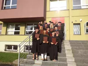 Uroczyste rozdanie dyplomów w Filii w Wodzisławiu Ślaskim