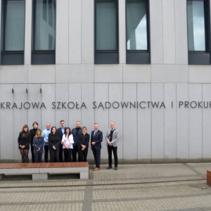 Studenci prawa z wizytą w Krajowej Szkole Sądownictwa i Prokuratury