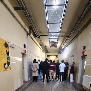 Studenci bezpieczeństwa z wizytą w Zakładzie Karnym w Sieradzu