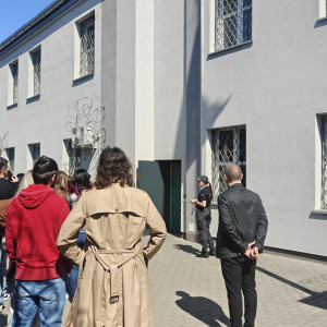 Studenci bezpieczeństwa z wizytą w Zakładzie Karnym w Sieradzu