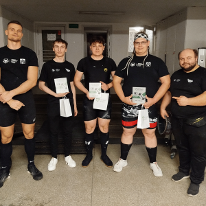 Udany start siłaczy na AMWŁ w dwuboju siłowym: Trzy brązowe medale dla studentów