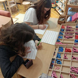 Studentki AHE odwiedziły Polski Instytutu Montessori w Warszawie