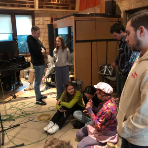 Studenci produkcji i realizacji muzyki w Tonn Studio