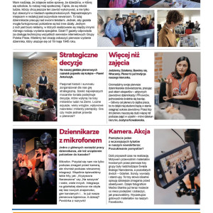 dziennikarstwo ahe w łodzi | plener Gdańsk