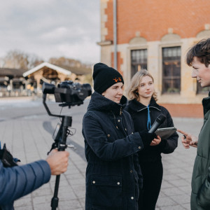 dziennikarstwo ahe w łodzi | plener Gdańsk