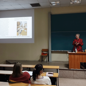 Studenci pedagogiki z nowymi inspiracjami po wykładzie Fundacji Drim Tim