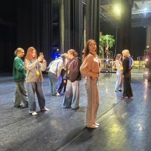 Studenci z Lwowskiego Kolegium Kultury i Sztuki z wizytą w AHE