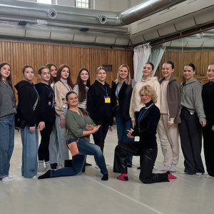 Studenci z Lwowskiego Kolegium Kultury i Sztuki z wizytą w AHE