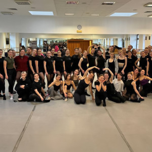 Studenci z Lwowskiego Kolegium Kultury i Sztuki z wizytą w AHE