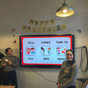 Warsztaty międzykulturowe dla uczniów SP1 z udziałem studentów Erasmus+