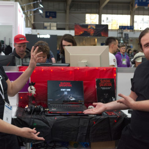 Studenci koła AIRon reprezentowali AHE na Poznań Game Arena