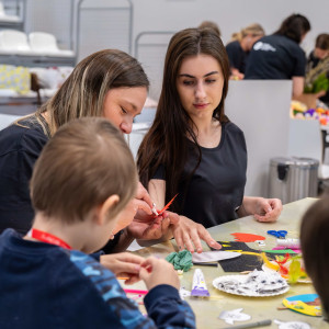 Wielkanocne warsztaty studentek pedagogiki w Jaśle