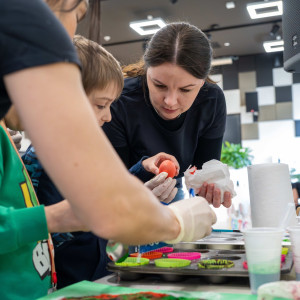 Wielkanocne warsztaty studentek pedagogiki w Jaśle