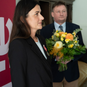 Marta Wybraniec uhonorowana medalem KEN