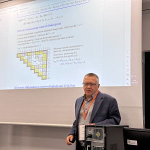 mgr inż. Paweł Chłosta na Forum Matematyków Polskich 