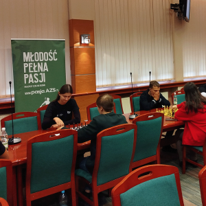 Studenci AZS AHE Łódź z sukcesami na AMW w szybkich szachach