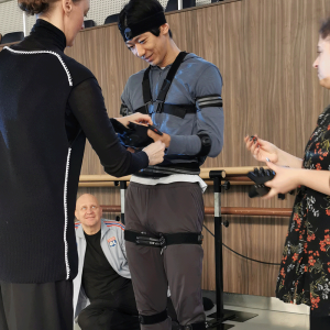 Studenci grafiki na warsztatach VR i MR w choreografii z mistrzami nowoczesnych technologii