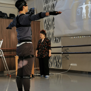 Studenci grafiki na warsztatach VR i MR w choreografii z mistrzami nowoczesnych technologii