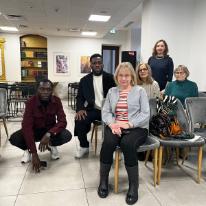 Studenci anglojęzyczni poprowadzili warsztaty dla seniorów 