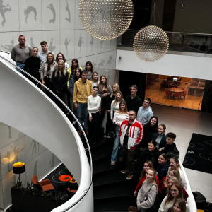 Studenci turystyki z wizytą w hotelu DoubleTree by Hilton