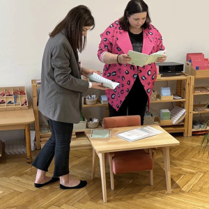Studentki AHE z wizytą w Polskim Instytucie Montessori w Warszawie