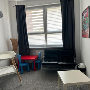 Pokój opiekuna z dzieckiem – Filia AHE Wodzisław Śląski