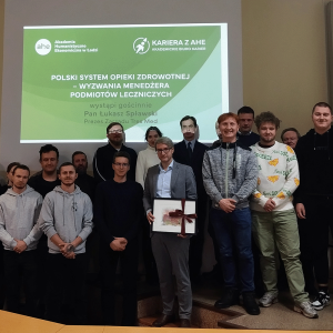 Spotkanie studentów politologii z prezesem Tres Med: Nowe perspektywy w ochronie zdrowia