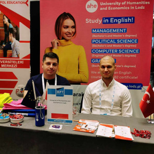 AHE na targach edukacyjnych IEFT Spring 2024 w Stambule