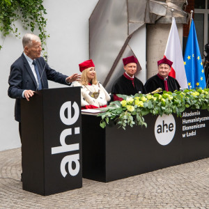 inauguracja roku akademickiego ahe w łodzi 2024/25