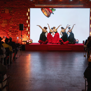 Studenci kierunku taniec z flamenco na Re_Enter Spain