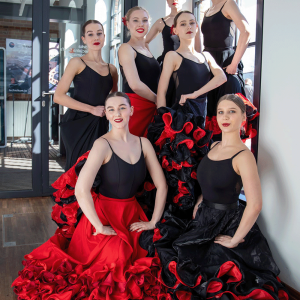 Studenci kierunku taniec z flamenco na Re_Enter Spain