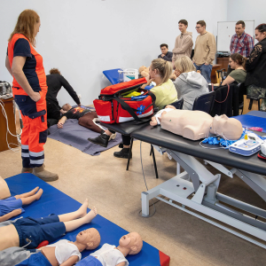 Szkolenie z pierwszej pomocy dla studentów AHE