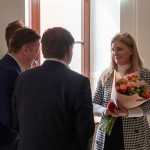 Dr Elżbieta Rusin-Pawełek z odznaczeniem Ministra Zdrowia