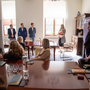 Dr Elżbieta Rusin-Pawełek z odznaczeniem Ministra Zdrowia