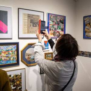 Wernisaż wystawy prof. Barbary Hanuszkiewicz w Galerii Patio2