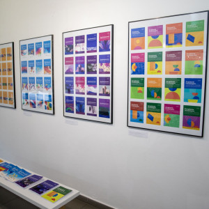 Projekty graficzne okładek wybranych publikacji Wydawnictwa AHE