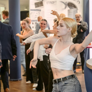 Studenci kierunku taniec na Kongresie AGD