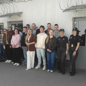 Studenci bezpieczeństwa z wizytą w Zakładzie Karnym w Sieradzu