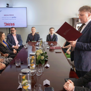 Uroczyste kolegium rektorsko-dziekańskie w Akademii