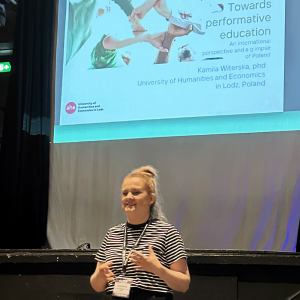 Dr Kamila Witerska reprezentowała Akademię na konferencji Performance Studies International w Londynie