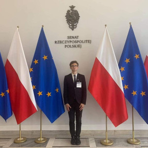 Student psychologii w Młodzieżowym Sejmiku Województwa Łódzkiego