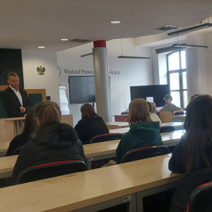 Wizyta uczniów z XXXIII LO w Akademii