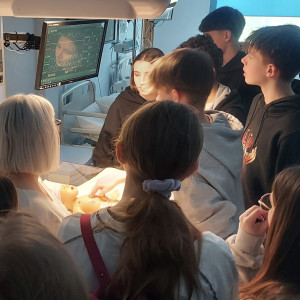 Wizyta uczniów z XXXIII LO w Akademii