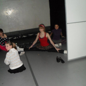 Studenci Tańca w AHE w Łodzi 