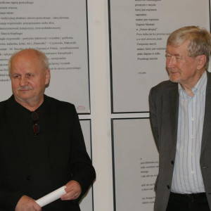 prof. Andrzej Marian Bartczak oraz prof.  Andrzej de Lazari Rektor AHE