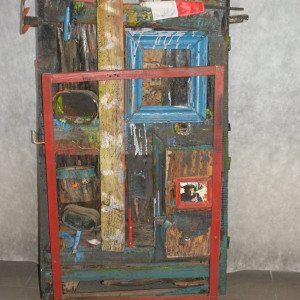 Instalacja artystyczna autrstwa prof. Andrzeja Mariana Bartczaka